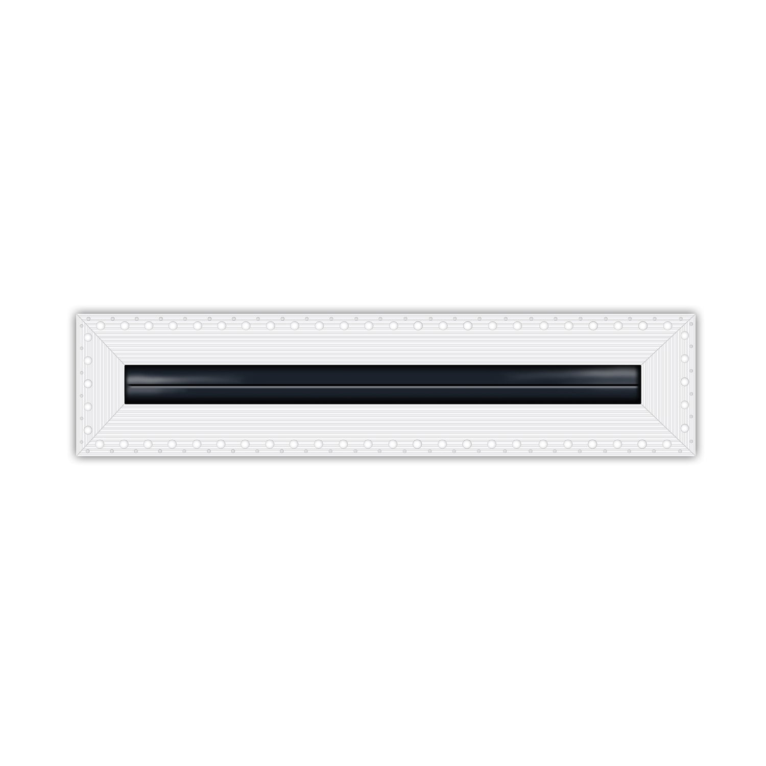 1 Slot - Single Slot - Linear Slot Diffusers - Mud-In