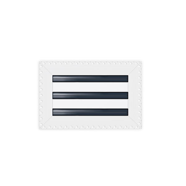 BUILDMART - 10x6 MUD-IN Air Vent Cover - Drywall MUD IN White Air Vent - MUD Linear Slot Diffuser - Register Grille for Ceiling and Walls - Texas Buildmart