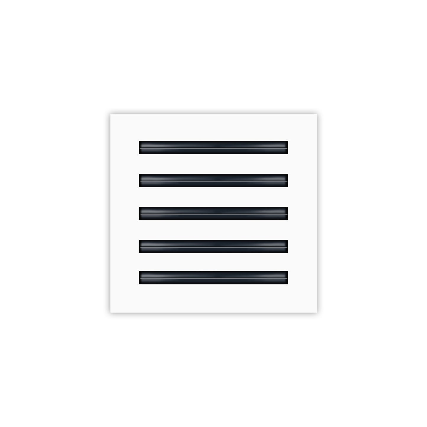 BUILDMART - 10" Standard Linear Slot Diffuser - White Linear AC Vent - Decorative Air Vent - Modern Air Vent Cover for Ceiling, Wall or Floor - Texas Buildmart