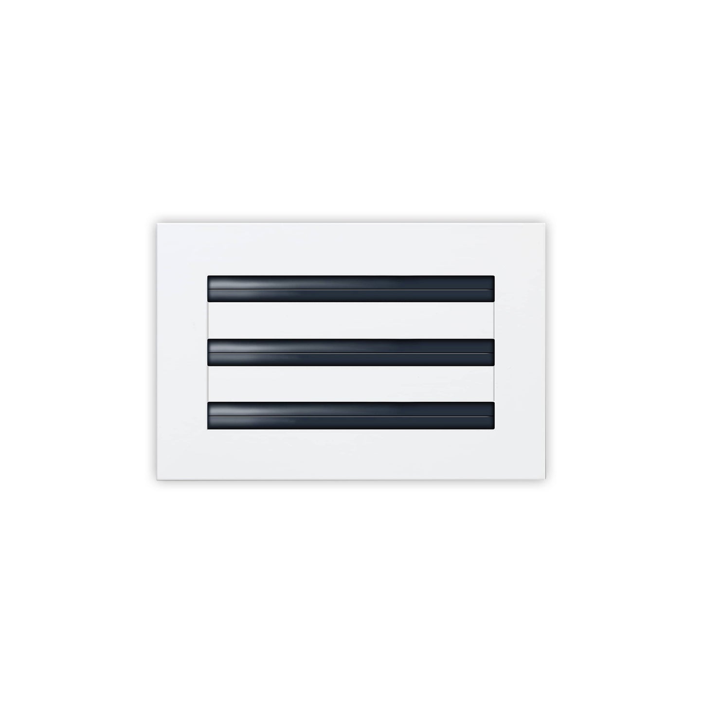 BUILDMART - 6" Standard Linear Slot Diffuser - White Linear AC Vent - Decorative Air Vent - Modern Air Vent Cover for Ceiling, Wall or Floor - Texas Buildmart