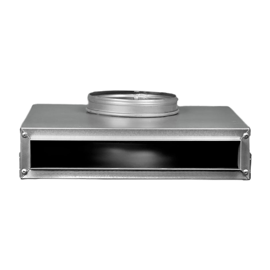 1 Slot - Single Slot - Linear Slot Diffusers - White – Vent Cover