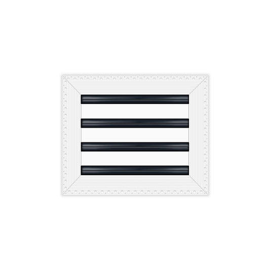 BUILDMART - 12x10 MUD-IN Air Vent Cover - Drywall MUD IN White Air Vent - MUD Linear Slot Diffuser - Register Grille for Ceiling and Walls - Texas Buildmart