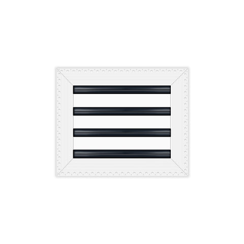 BUILDMART - 12x10 Mud In Air Vent Cover - Drywall Mud-in White Air Vent - Mud Linear Slot Diffuser - Register Grille for Ceiling and Walls - Texas Buildmart