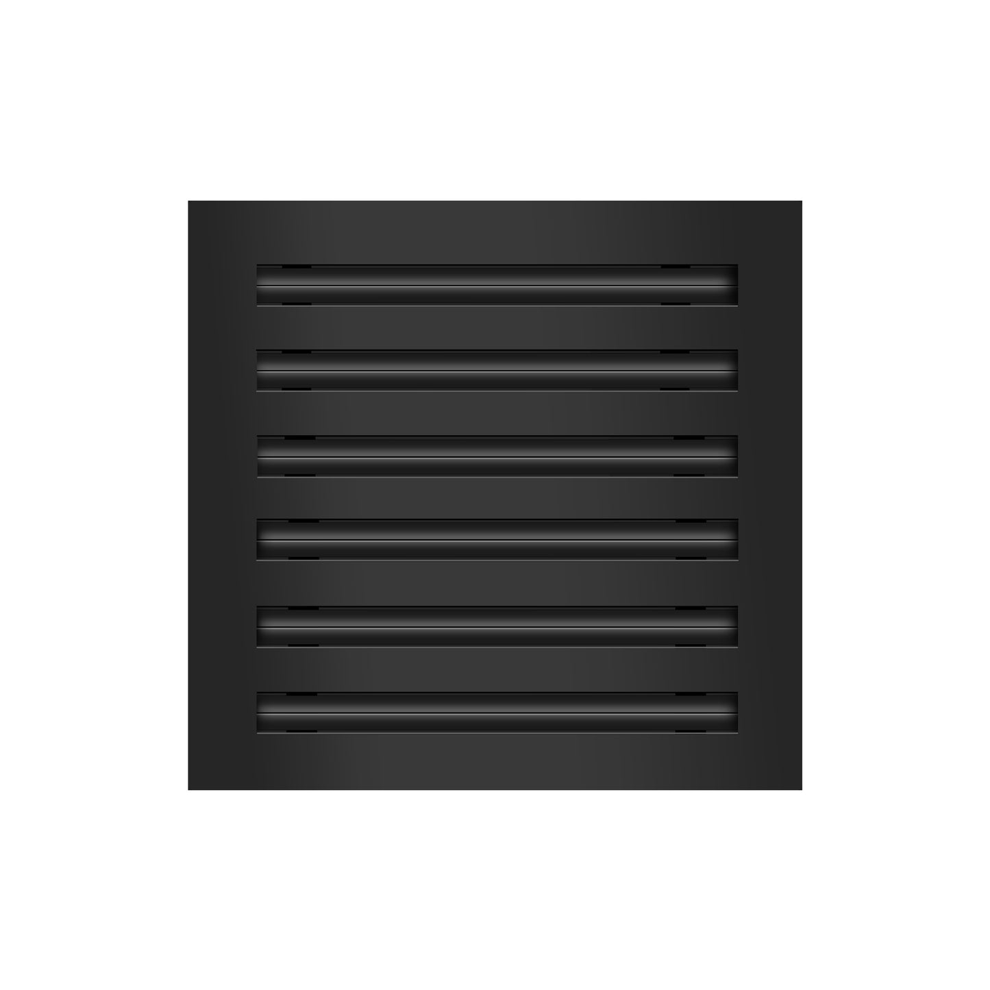 BUILDMART - 12" Standard Linear Slot Diffuser - Black Linear AC Vent - Decorative Air Vent - Modern Air Vent Cover for Ceiling, Wall or Floor - Texas Buildmart