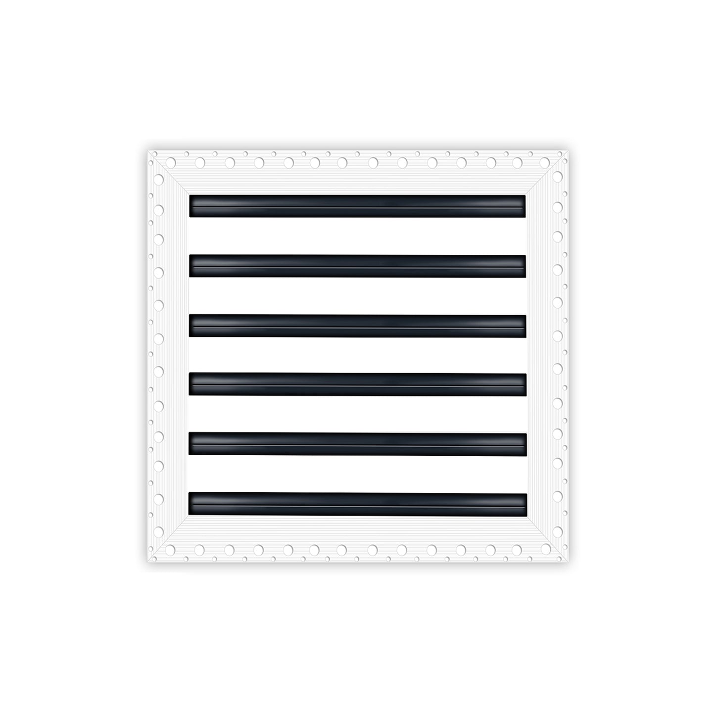 BUILDMART - 12" MUD-IN Air Vent Cover - Drywall MUD IN White Air Vent - MUD Linear Slot Diffuser - Register Grille for Ceiling and Walls - Texas Buildmart