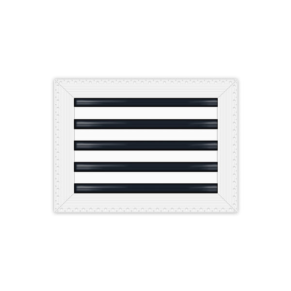 BUILDMART - 14x10 MUD-IN Air Vent Cover - Drywall MUD IN White Air Vent - MUD Linear Slot Diffuser - Register Grille for Ceiling and Walls - Texas Buildmart
