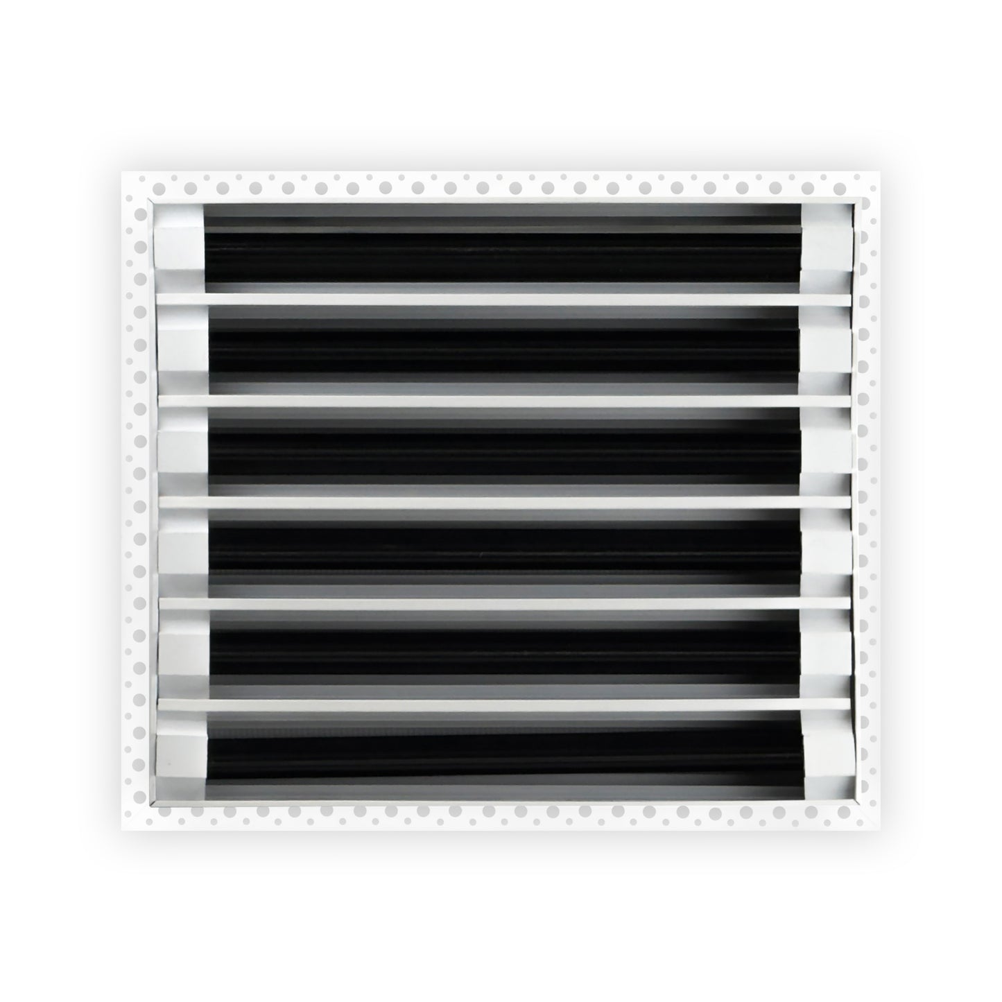 BUILDMART - 14x12 MUD-IN Air Vent Cover - Drywall MUD IN White Air Vent - MUD Linear Slot Diffuser - Register Grille for Ceiling and Walls - Texas Buildmart