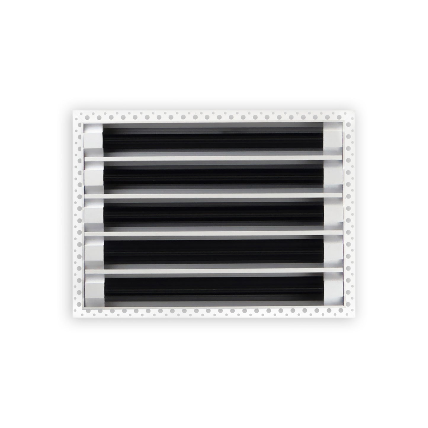 BUILDMART - 14x10 MUD-IN Air Vent Cover - Drywall MUD IN White Air Vent - MUD Linear Slot Diffuser - Register Grille for Ceiling and Walls - Texas Buildmart