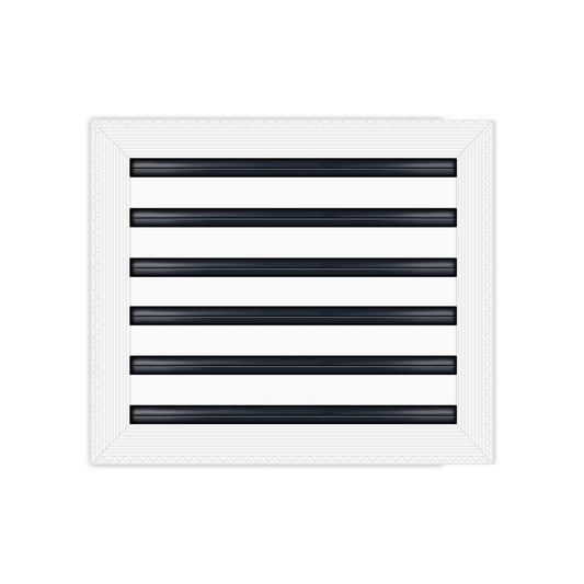 BUILDMART - 14x12 MUD-IN Air Vent Cover - Drywall MUD IN White Air Vent - MUD Linear Slot Diffuser - Register Grille for Ceiling and Walls - Texas Buildmart
