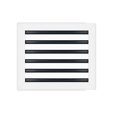 BUILDMART - 14x12 Mud In Air Vent Cover - Drywall Mud-in White Air Vent - Mud Linear Slot Diffuser - Register Grille for Ceiling and Walls - Texas Buildmart
