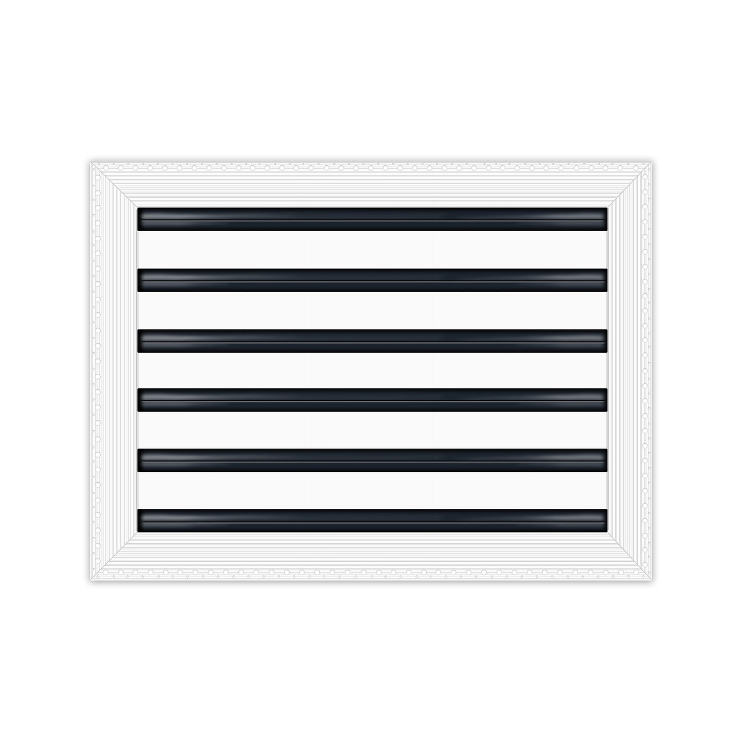 BUILDMART - 16x12 MUD-IN Air Vent Cover - Drywall MUD IN White Air Vent - MUD Linear Slot Diffuser - Register Grille for Ceiling and Walls - Texas Buildmart