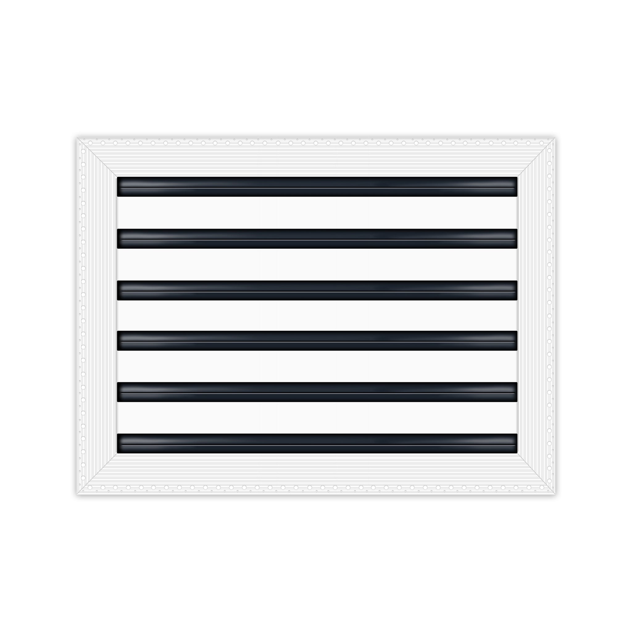 BUILDMART - 16x12 MUD-IN Air Vent Cover - Drywall MUD IN White Air Vent - MUD Linear Slot Diffuser - Register Grille for Ceiling and Walls - Texas Buildmart
