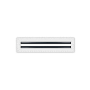 BUILDMART - 16x4 MUD-IN Air Vent Cover - Drywall MUD IN White Air Vent - MUD Linear Slot Diffuser - Register Grille for Ceiling and Walls - Texas Buildmart