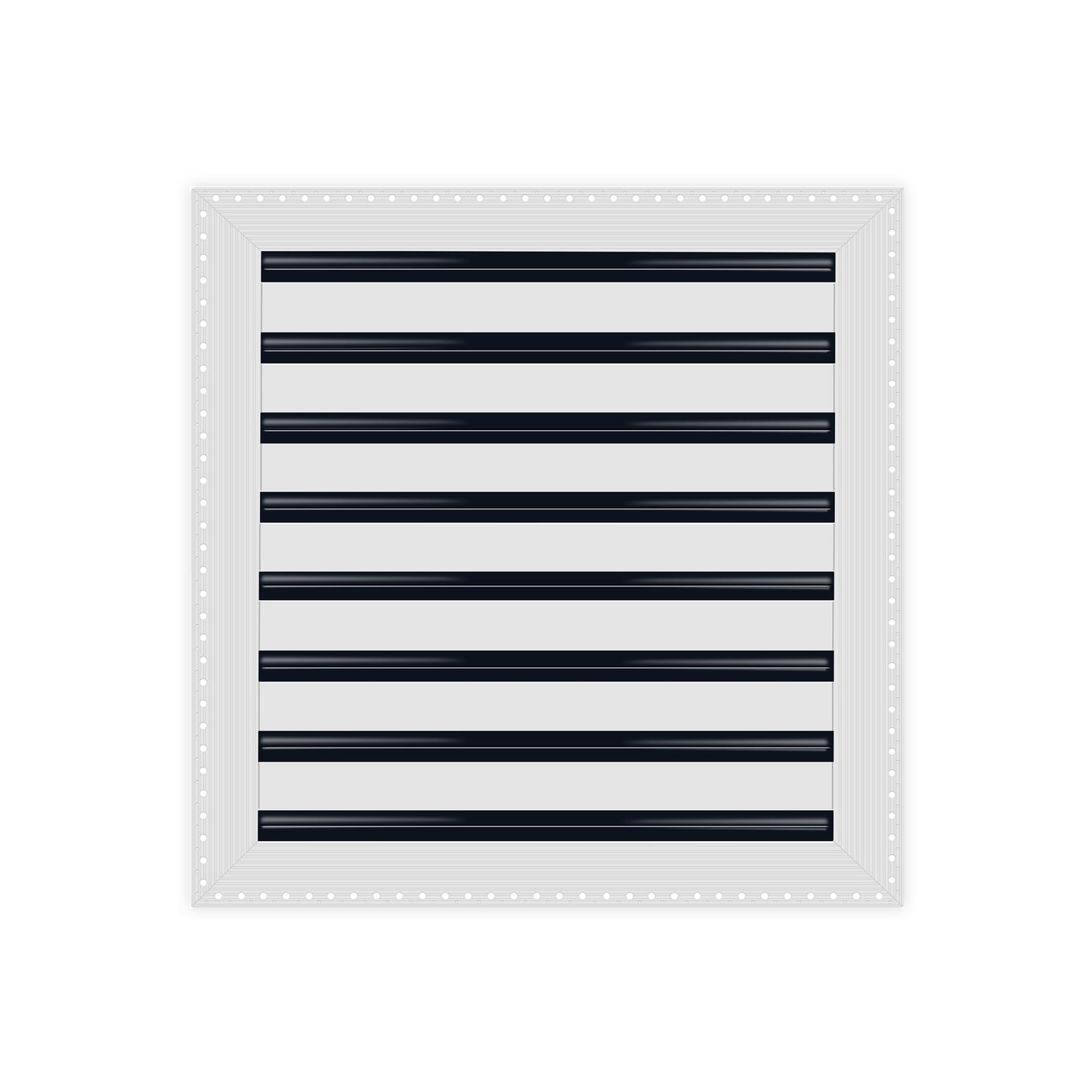 BUILDMART - 16x16 MUD-IN Air Vent Cover - Drywall MUD IN White Air Vent - MUD Linear Slot Diffuser - Register Grille for Ceiling and Walls - Texas Buildmart