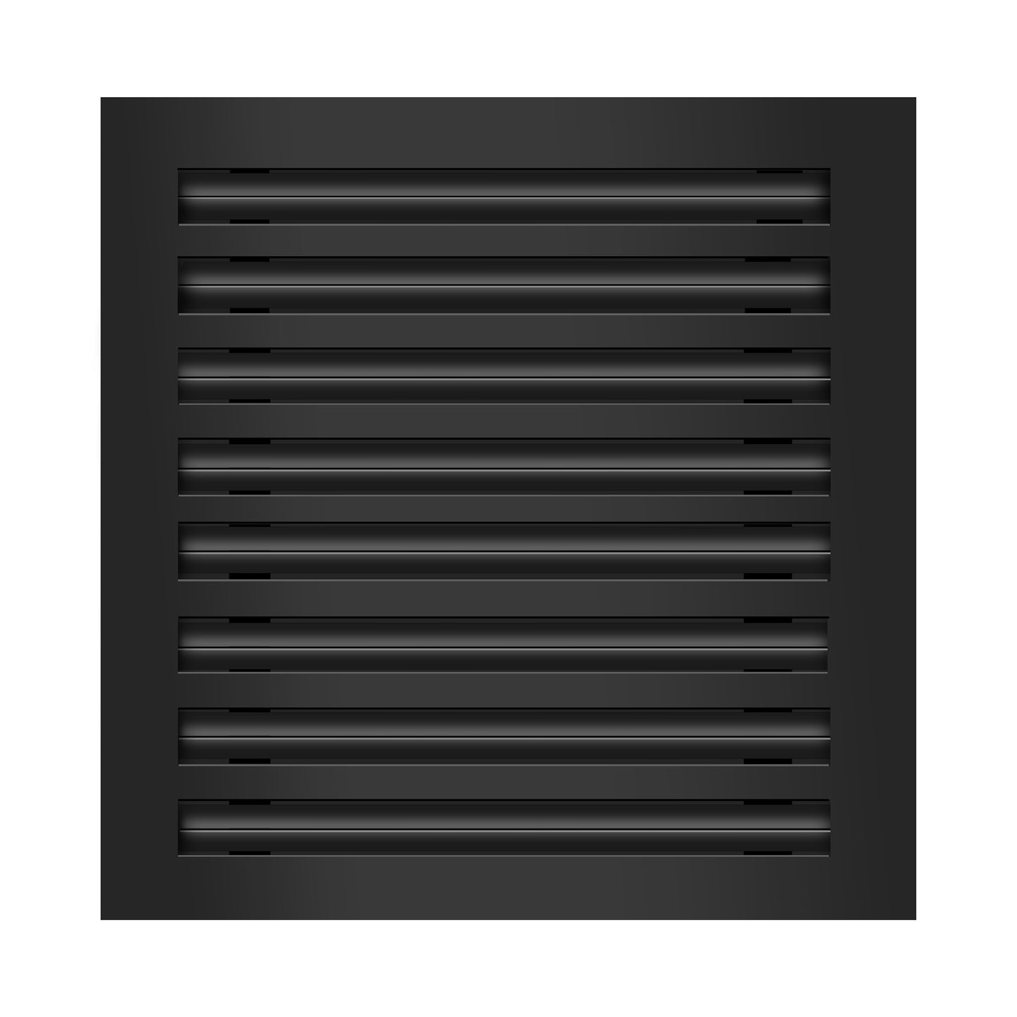 BUILDMART - 16" Standard Linear Slot Diffuser - Black Linear AC Vent - Decorative Air Vent - Modern Air Vent Cover for Ceiling, Wall or Floor - Texas Buildmart