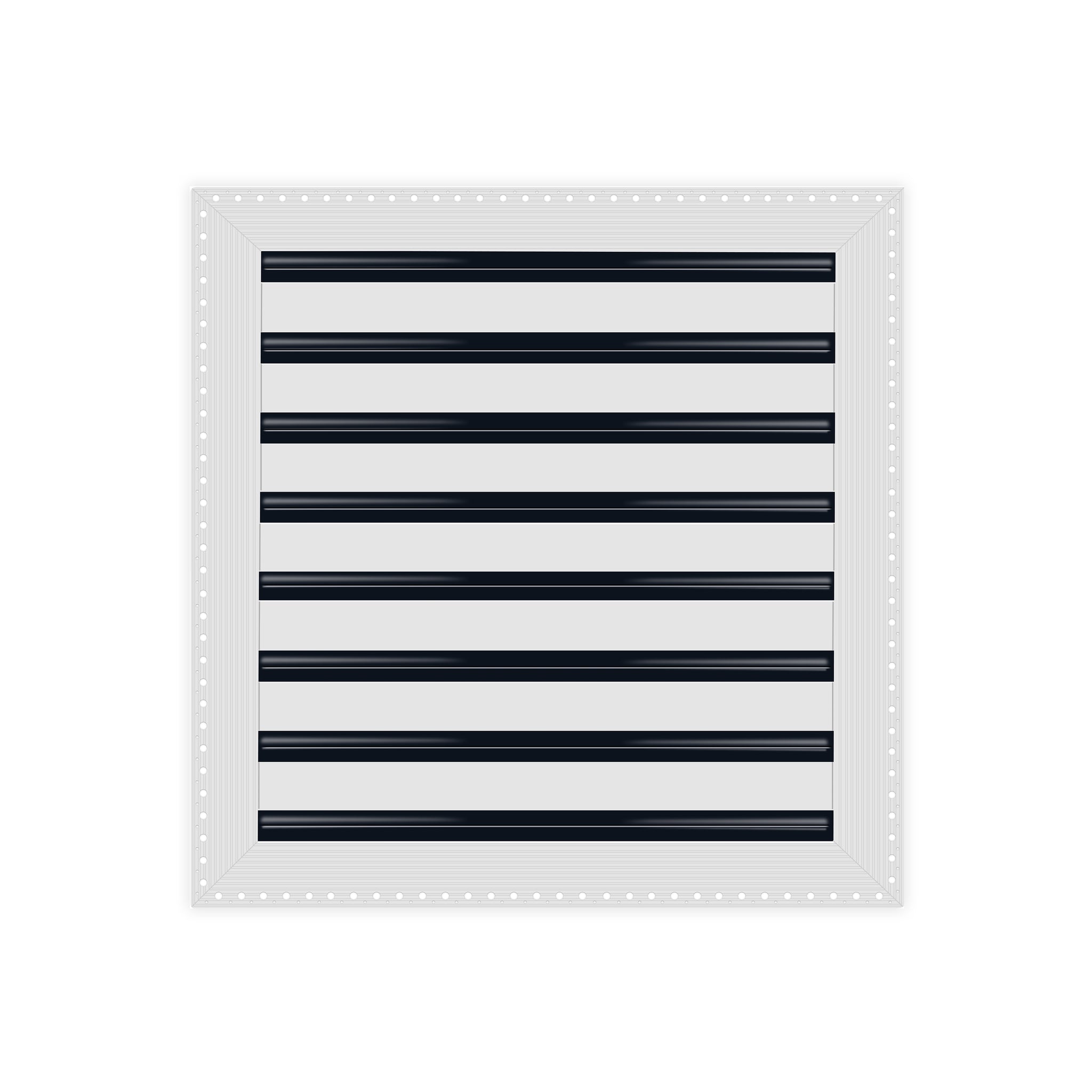 BUILDMART - 16x16 MUD-IN Air Vent Cover - Drywall MUD IN White Air Vent - MUD Linear Slot Diffuser - Register Grille for Ceiling and Walls - Texas Buildmart