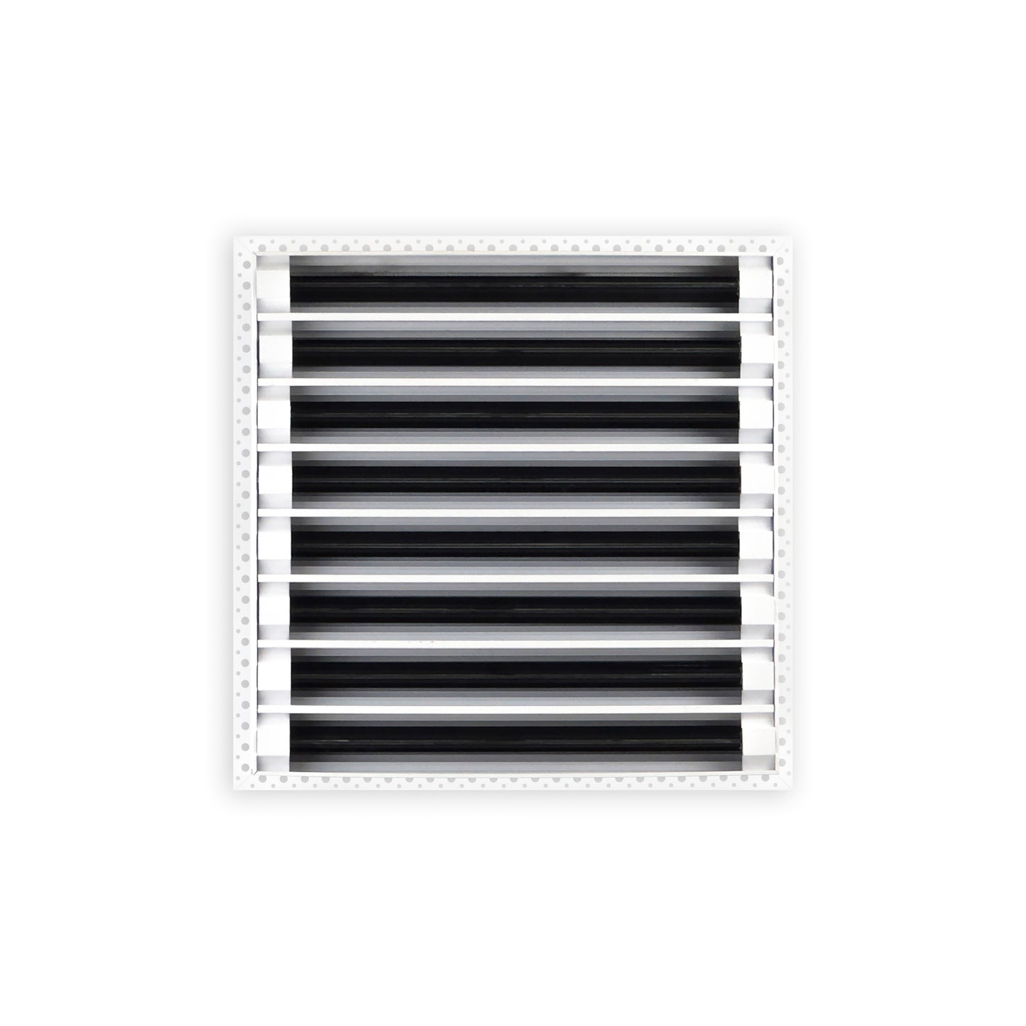BUILDMART - 16x16 MUD-IN Air Vent Cover - Drywall MUD IN White Air Vent - MUD Linear Slot Diffuser - Register Grille for Ceiling and Walls - Texas Buildmart