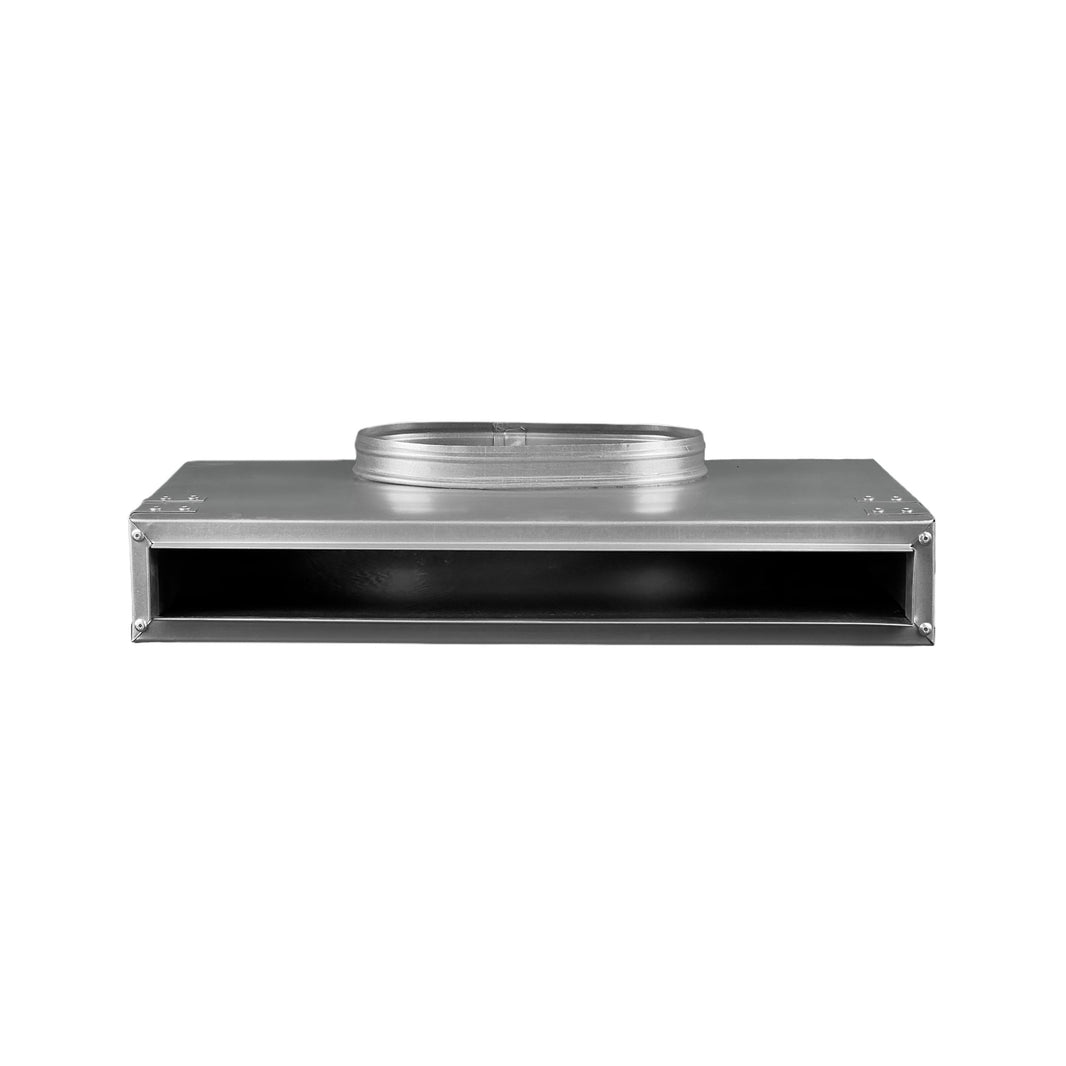 1 Slot - Single Slot - Linear Slot Diffusers - White – Vent Cover
