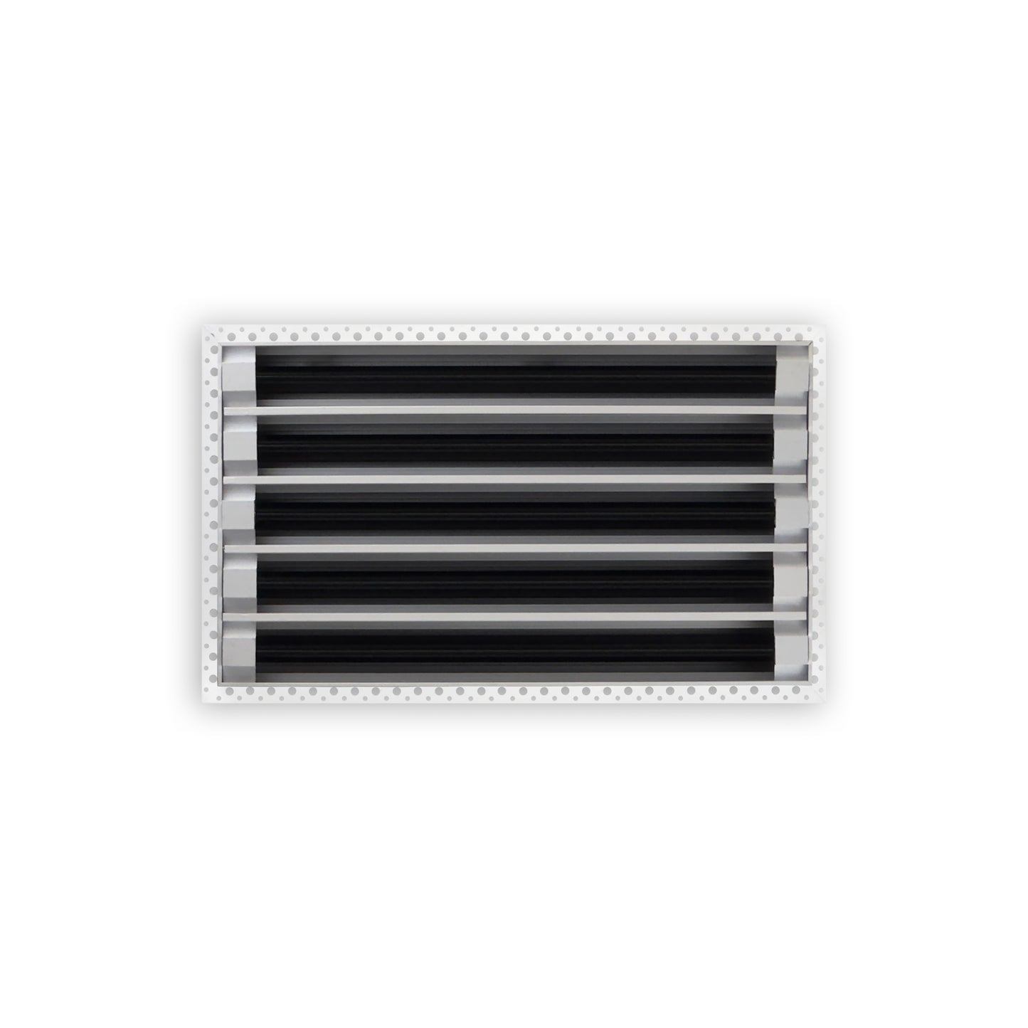 BUILDMART - 18x10 MUD-IN Air Vent Cover - Drywall MUD IN White Air Vent - MUD Linear Slot Diffuser - Register Grille for Ceiling and Walls - Texas Buildmart