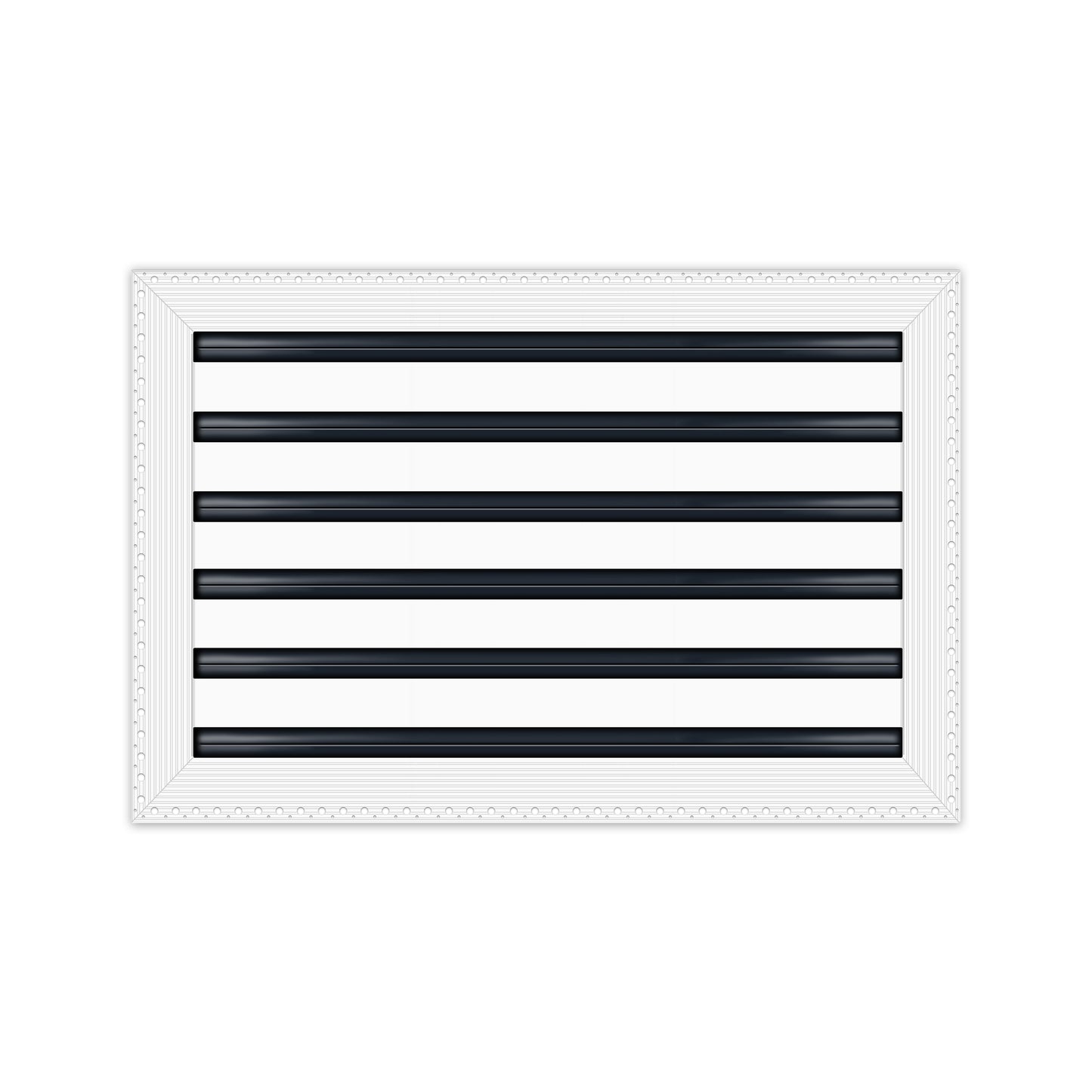 BUILDMART - 12" MUD-IN Air Vent Cover - Drywall MUD IN White Air Vent - MUD Linear Slot Diffuser - Register Grille for Ceiling and Walls - Texas Buildmart