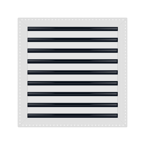BUILDMART - 18x18 Mud In Air Vent Cover - Drywall Mud-in White Air Vent - Mud Linear Slot Diffuser - Register Grille for Ceiling and Walls - Texas Buildmart