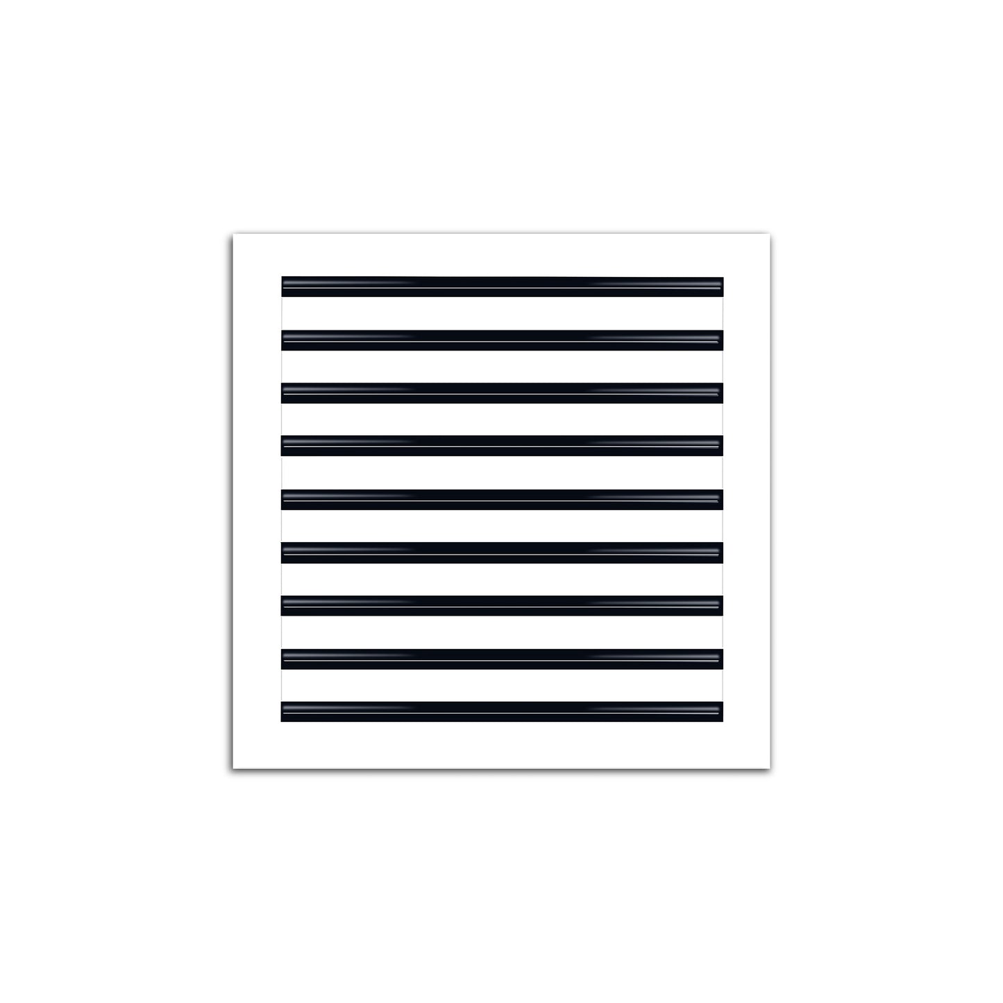BUILDMART - 18" Standard Linear Slot Diffuser - White Linear AC Vent - Decorative Air Vent - Modern Air Vent Cover for Ceiling, Wall or Floor - Texas Buildmart