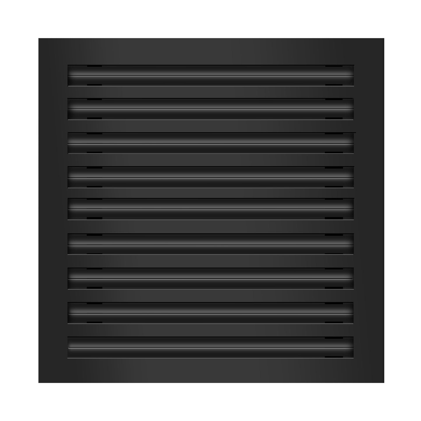 BUILDMART - 18" Standard Linear Slot Diffuser - Black Linear AC Vent - Decorative Air Vent - Modern Air Vent Cover for Ceiling, Wall or Floor - Texas Buildmart
