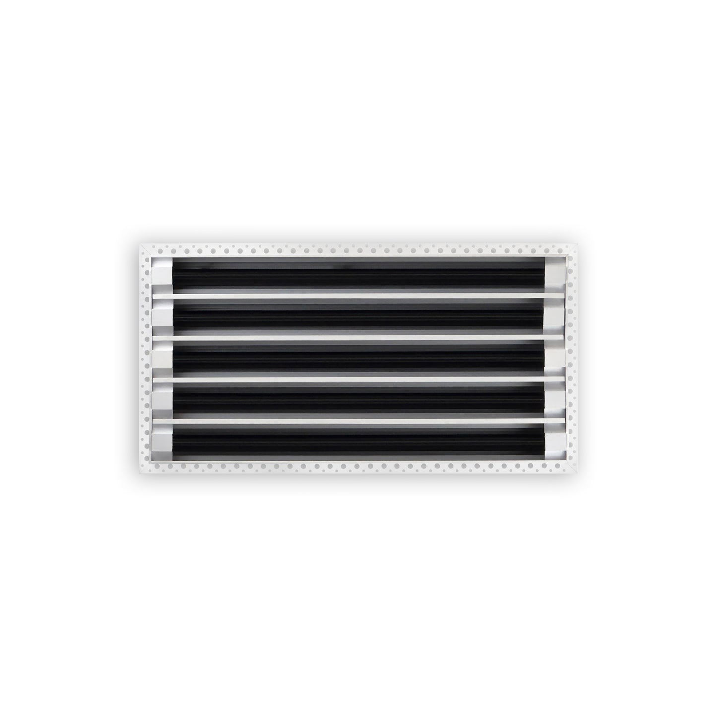 BUILDMART - 20x10 MUD-IN Air Vent Cover - Drywall MUD IN White Air Vent - MUD Linear Slot Diffuser - Register Grille for Ceiling and Walls - Texas Buildmart