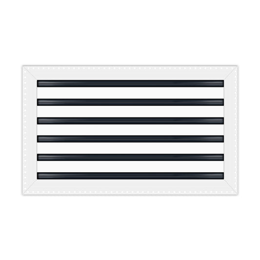 BUILDMART - 20x12 MUD-IN Air Vent Cover - Drywall MUD IN White Air Vent - MUD Linear Slot Diffuser - Register Grille for Ceiling and Walls - Texas Buildmart