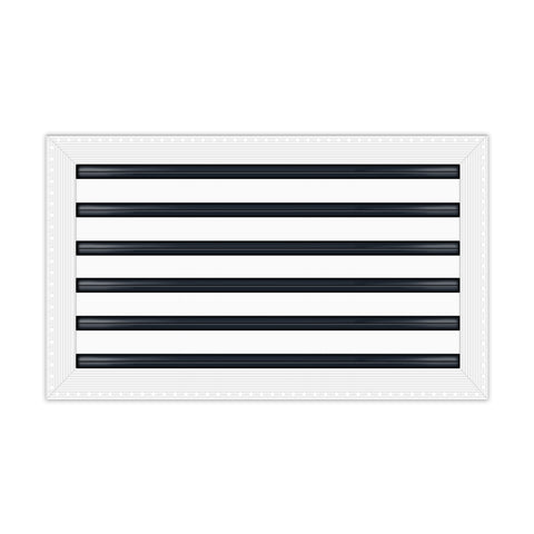 BUILDMART - 20x12 Mud In Air Vent Cover - Drywall Mud-in White Air Vent - Mud Linear Slot Diffuser - Register Grille for Ceiling and Walls - Texas Buildmart