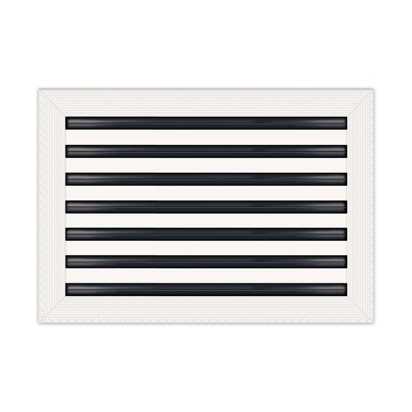 BUILDMART - 20x14 MUD-IN Air Vent Cover - Drywall MUD IN White Air Vent - MUD Linear Slot Diffuser - Register Grille for Ceiling and Walls - Texas Buildmart