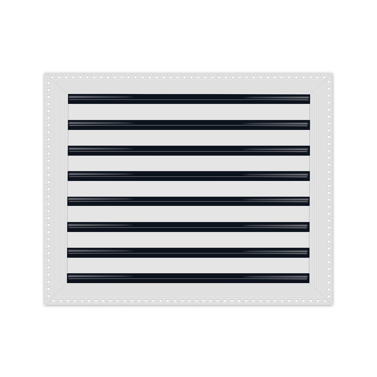 BUILDMART - 16" MUD-IN Air Vent Cover - Drywall MUD IN White Air Vent - MUD Linear Slot Diffuser - Register Grille for Ceiling and Walls - Texas Buildmart
