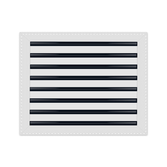 BUILDMART - 20x16 MUD-IN Air Vent Cover - Drywall MUD IN White Air Vent - MUD Linear Slot Diffuser - Register Grille for Ceiling and Walls - Texas Buildmart