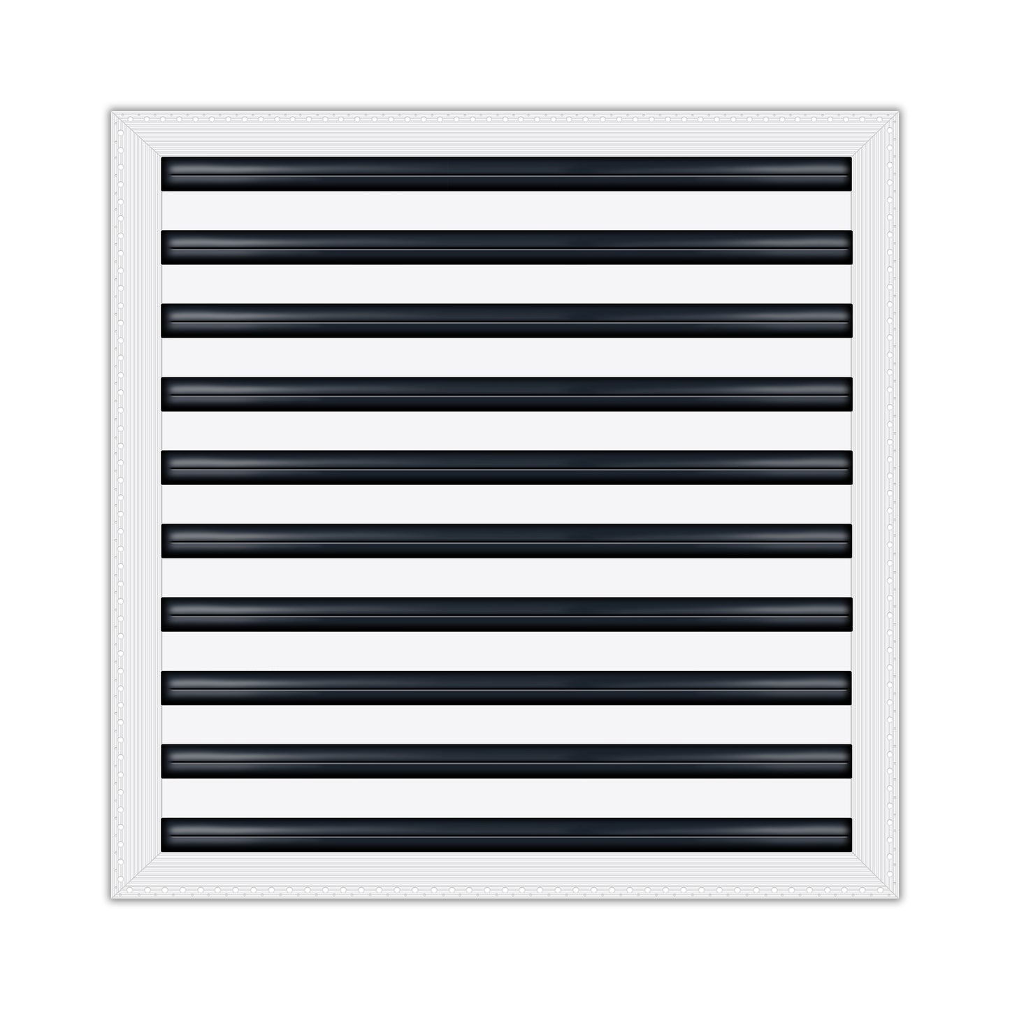 BUILDMART - 20x20 MUD-IN Air Vent Cover - Drywall MUD IN White Air Vent - MUD Linear Slot Diffuser - Register Grille for Ceiling and Walls - Texas Buildmart