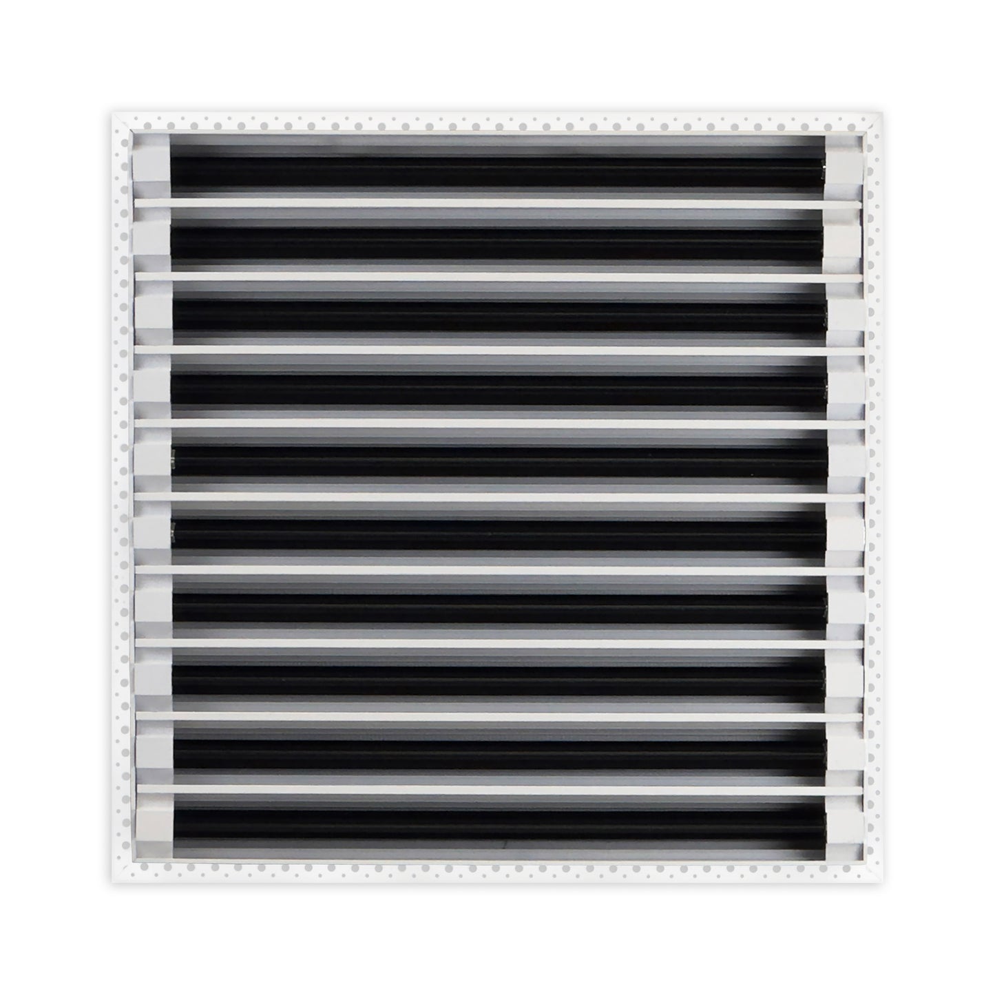 BUILDMART - 20x20 MUD-IN Air Vent Cover - Drywall MUD IN White Air Vent - MUD Linear Slot Diffuser - Register Grille for Ceiling and Walls - Texas Buildmart