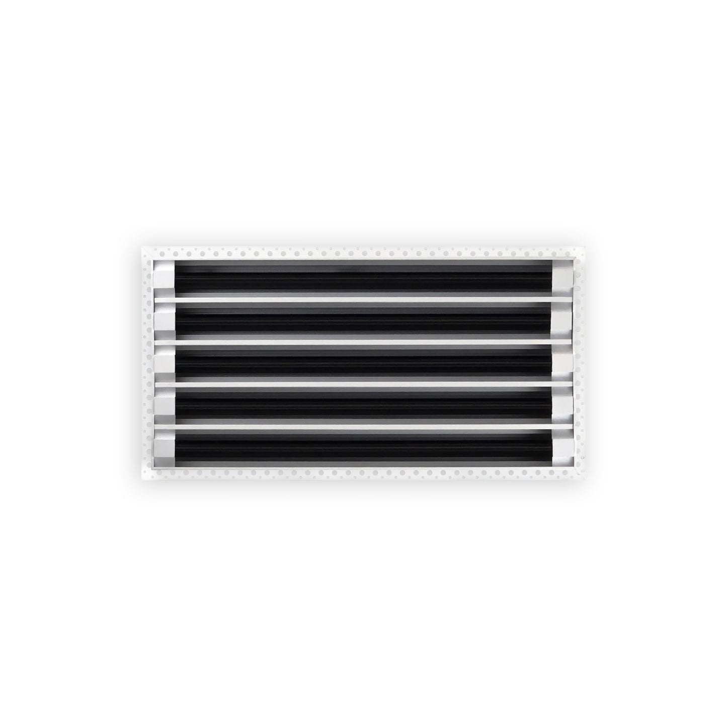BUILDMART - 22x10 MUD-IN Air Vent Cover - Drywall MUD IN White Air Vent - MUD Linear Slot Diffuser - Register Grille for Ceiling and Walls - Texas Buildmart
