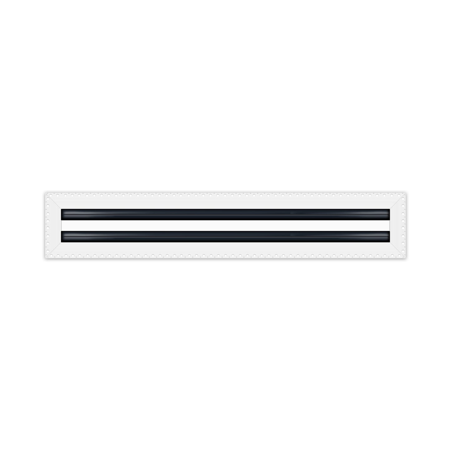 BUILDMART - 22x4 MUD-IN Air Vent Cover - Drywall MUD IN White Air Vent - MUD Linear Slot Diffuser - Register Grille for Ceiling and Walls - Texas Buildmart