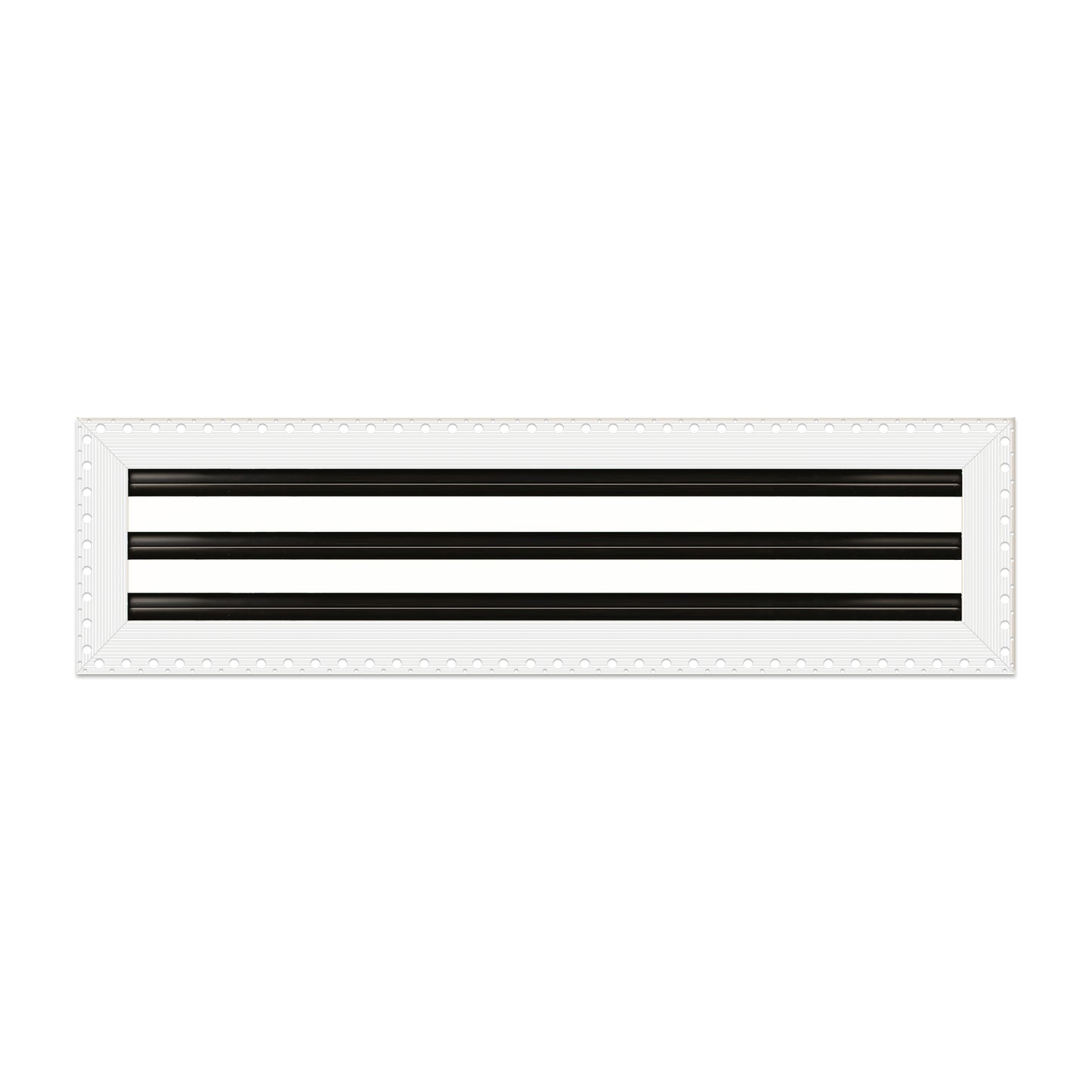 BUILDMART - 6" MUD-IN Air Vent Cover - Drywall MUD IN White Air Vent - MUD Linear Slot Diffuser - Register Grille for Ceiling and Walls - Texas Buildmart