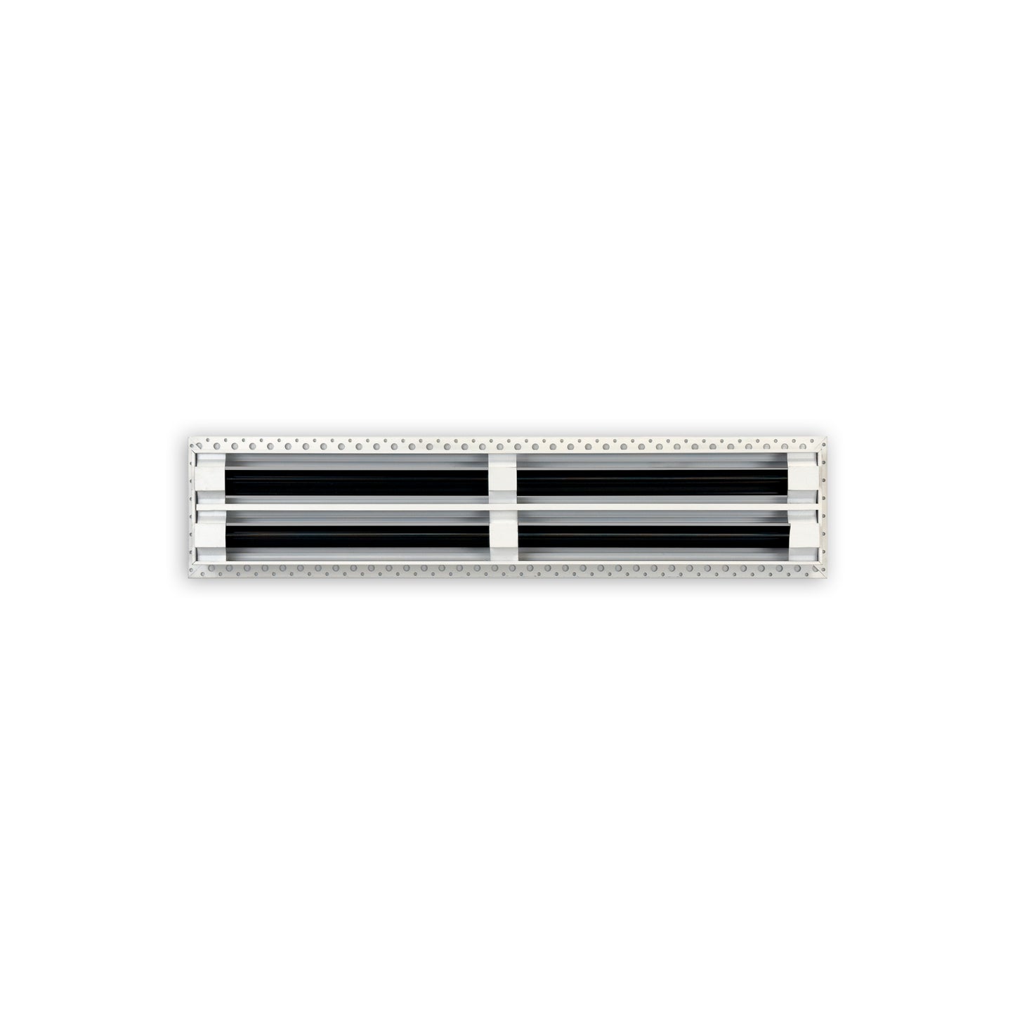 BUILDMART - 22x4 MUD-IN Air Vent Cover - Drywall MUD IN White Air Vent - MUD Linear Slot Diffuser - Register Grille for Ceiling and Walls - Texas Buildmart