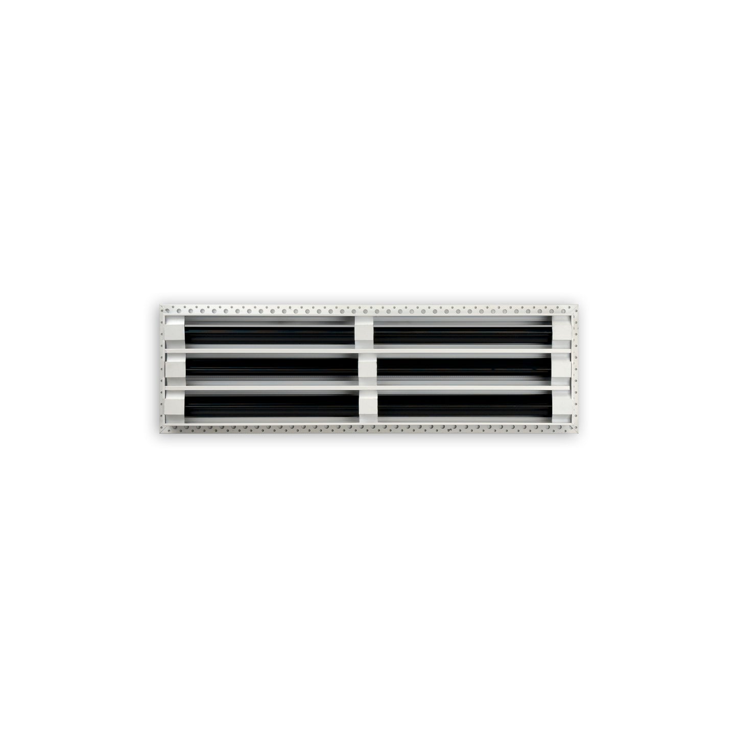 BUILDMART - 22x6 MUD-IN Air Vent Cover - Drywall MUD IN White Air Vent - MUD Linear Slot Diffuser - Register Grille for Ceiling and Walls - Texas Buildmart