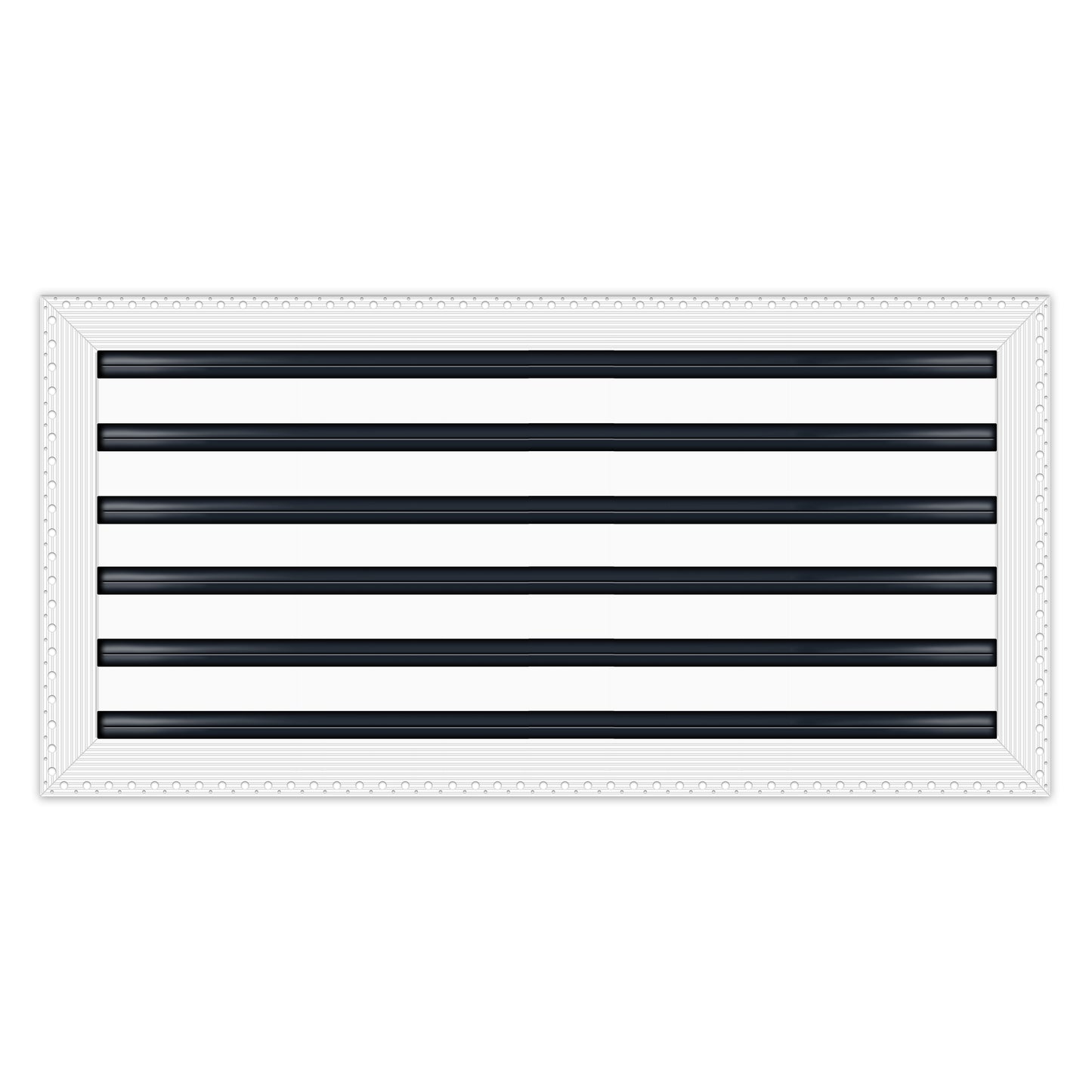 BUILDMART - 12" MUD-IN Air Vent Cover - Drywall MUD IN White Air Vent - MUD Linear Slot Diffuser - Register Grille for Ceiling and Walls - Texas Buildmart