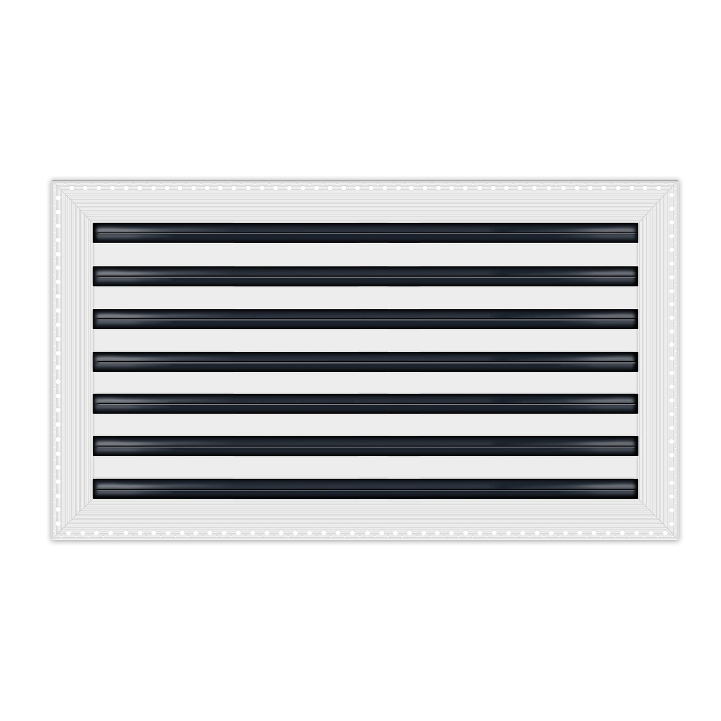 BUILDMART - 14" MUD-IN Air Vent Cover - Drywall MUD IN White Air Vent - MUD Linear Slot Diffuser - Register Grille for Ceiling and Walls - Texas Buildmart
