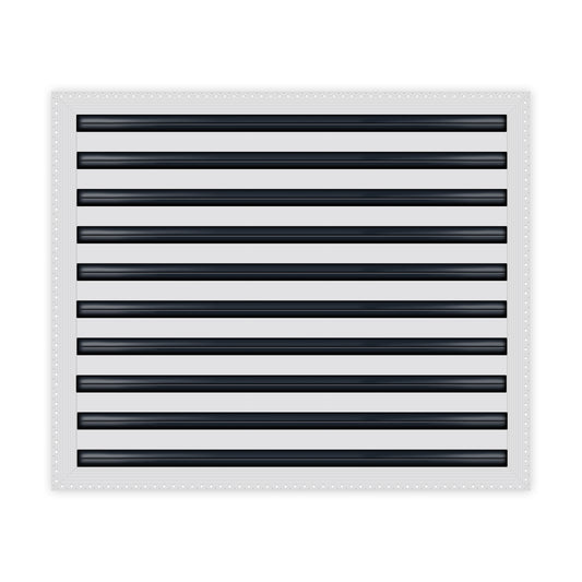 BUILDMART - 24x20 MUD-IN Air Vent Cover - Drywall MUD IN White Air Vent - MUD Linear Slot Diffuser - Register Grille for Ceiling and Walls - Texas Buildmart