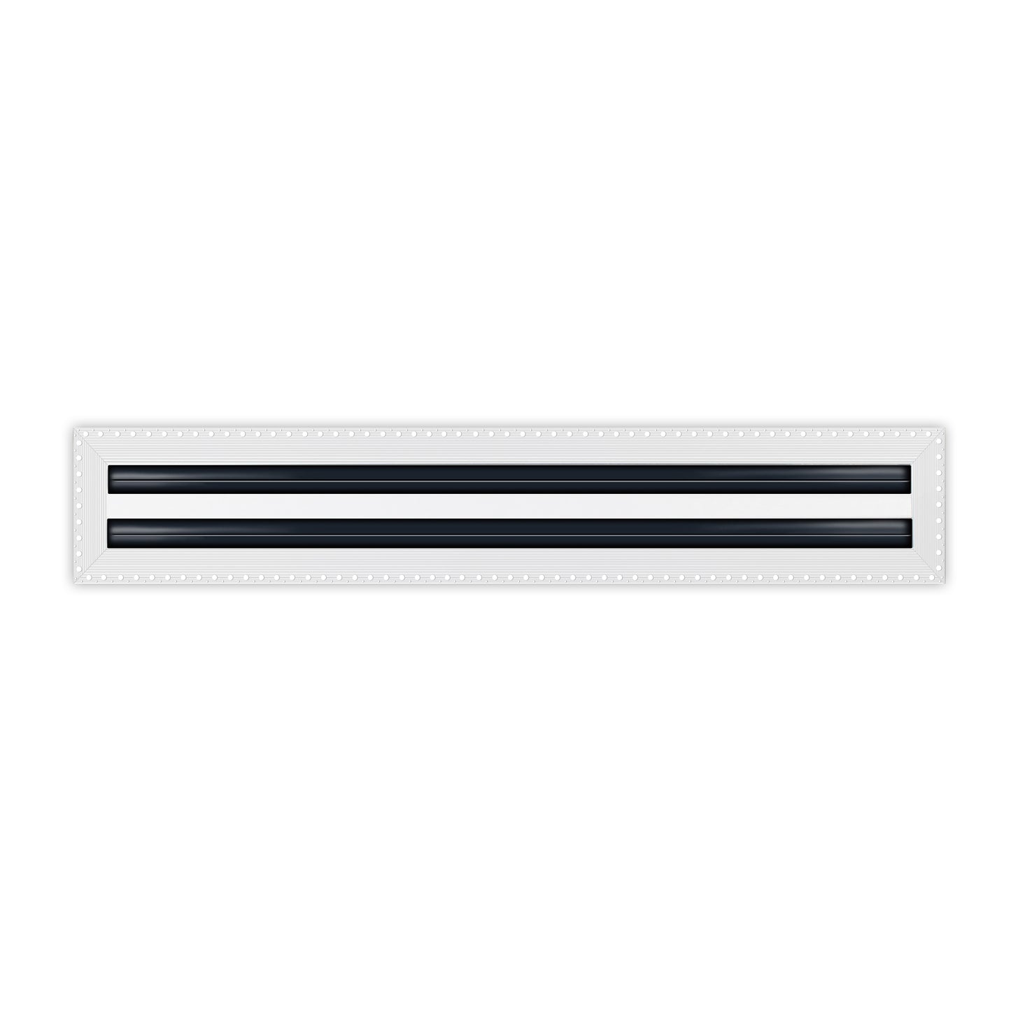 BUILDMART - 24x4 MUD-IN Air Vent Cover - Drywall MUD IN White Air Vent - MUD Linear Slot Diffuser - Register Grille for Ceiling and Walls - Texas Buildmart