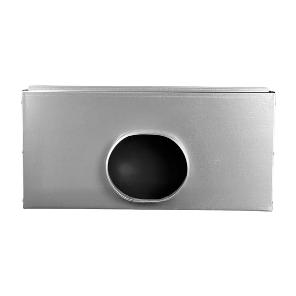 BUILDMART - 1 Slot - Single Slot - 2" Linear Slot Diffuser - White Linear Slot Diffuser - Decorative Air Vent - Modern Air Vent Cover for Ceiling, Wall or Floor - Texas Buildmart