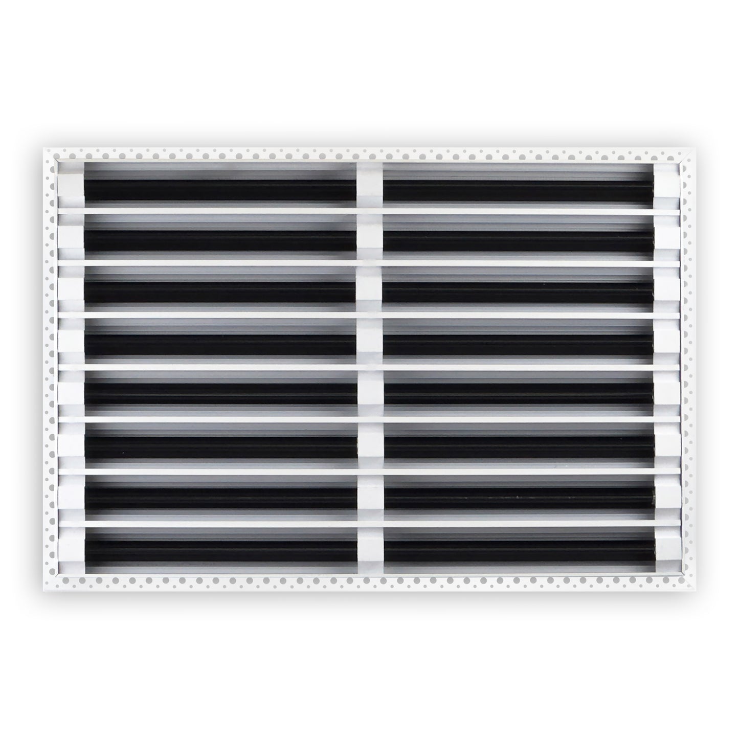 BUILDMART - 24x16 MUD-IN Air Vent Cover - Drywall MUD IN White Air Vent - MUD Linear Slot Diffuser - Register Grille for Ceiling and Walls - Texas Buildmart
