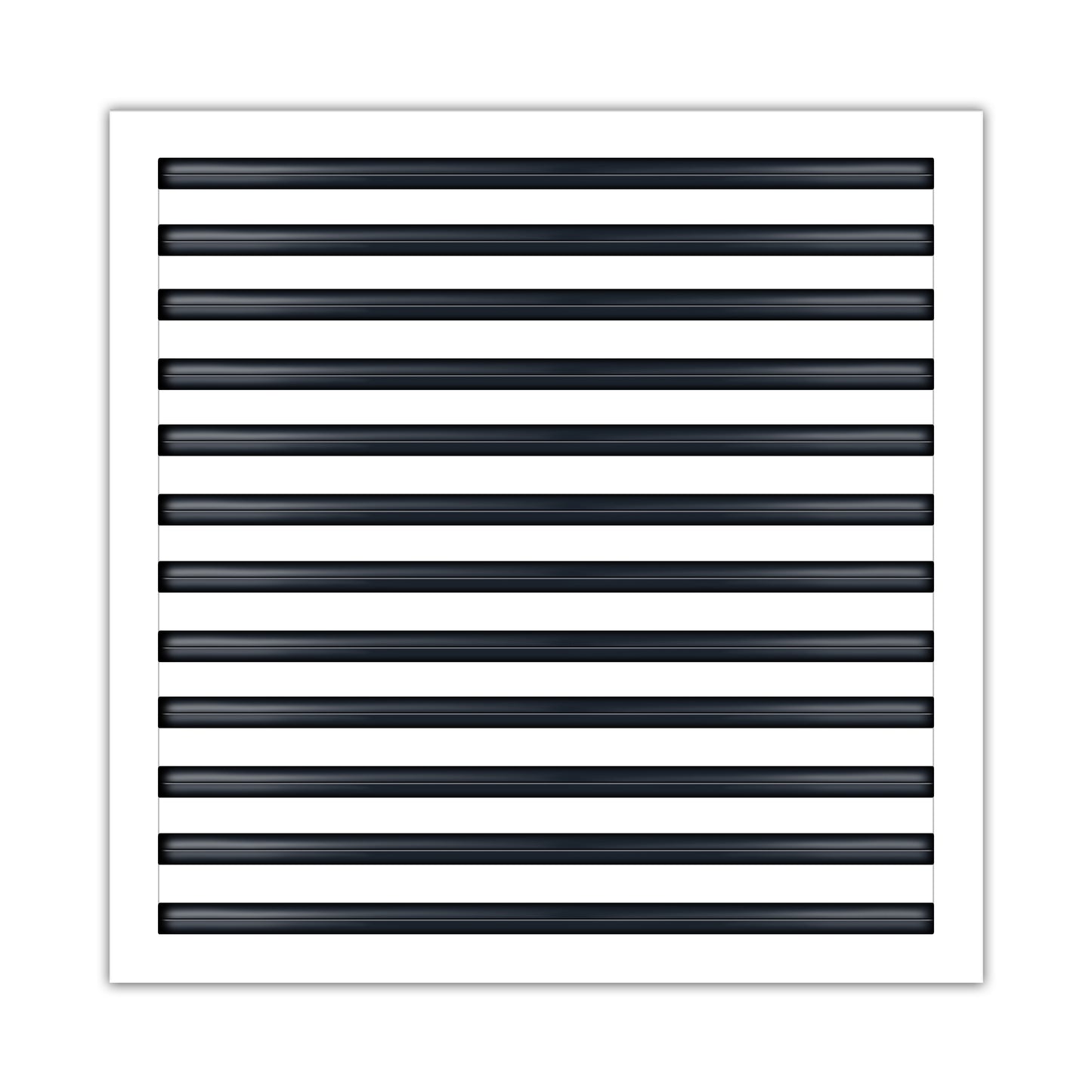 BUILDMART - 24" MUD-IN Air Vent Cover - Drywall MUD IN White Air Vent - MUD Linear Slot Diffuser - Register Grille for Ceiling and Walls - Texas Buildmart