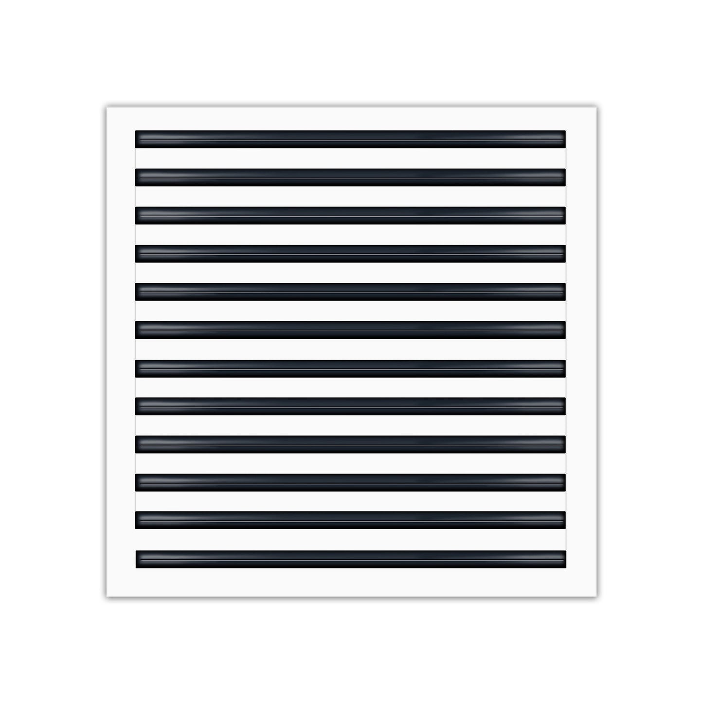 BUILDMART - 24" Standard Linear Slot Diffuser - White Linear AC Vent - Decorative Air Vent - Modern Air Vent Cover for Ceiling, Wall or Floor - Texas Buildmart