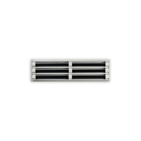 BUILDMART - 24x6 MUD-IN Air Vent Cover - Drywall MUD IN White Air Vent - MUD Linear Slot Diffuser - Register Grille for Ceiling and Walls - Texas Buildmart