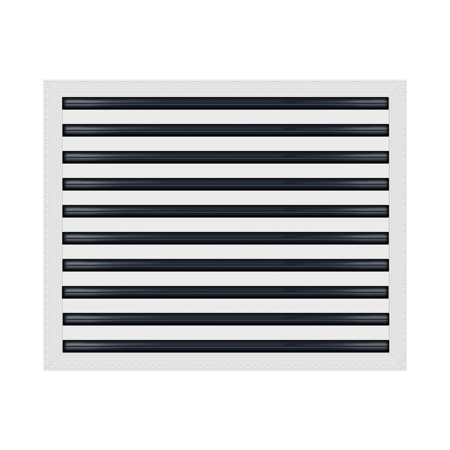 BUILDMART - 25x20 MUD-IN Air Vent Cover - Drywall MUD IN White Air Vent - MUD Linear Slot Diffuser - Register Grille for Ceiling and Walls - Texas Buildmart